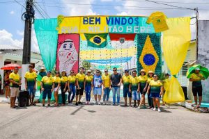 Rua premiada pela Prefeitura de Nhamundá 